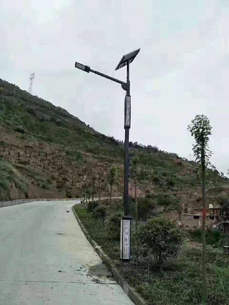 崇阳县仿古太阳能路灯